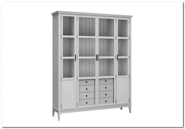 Шкаф для книг Квадро-С 422С/04 из массива сосны заказать по цене 93 269 руб. в Нижнем Новгороде