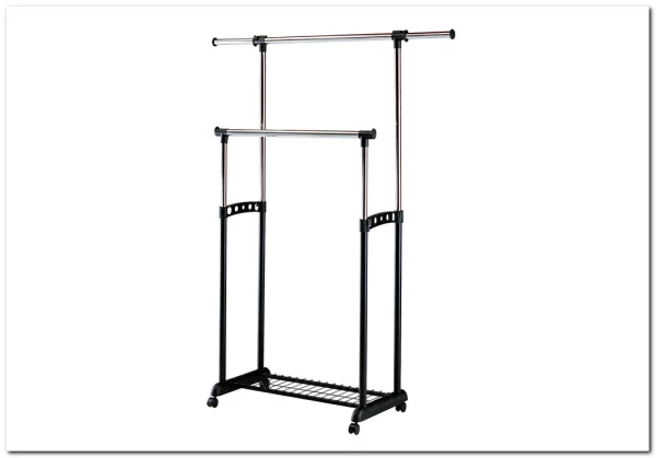 Вешалка напольная Halmar WU-11 (хром/черный) заказать по цене 5 851 руб. в Нижнем Новгороде