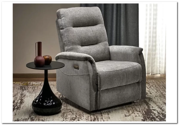 Кресло HALMAR JAMAL серый заказать по цене 51 567 руб. в Нижнем Новгороде Кресло HALMAR JAMAL серый заказать по цене 51 567 руб. в Нижнем Новгороде