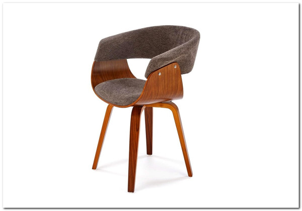 Стул кухонный Halmar K545 (серый/орех) заказать по цене 18 924 руб. в Нижнем Новгороде Стул кухонный Halmar K545 (серый/орех) заказать по цене 18 924 руб. в Нижнем Новгороде