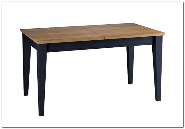 Стол обеденный Форест Графит 140 со вставкой (массив) заказать по цене 39 975 руб. в Нижнем Новгороде