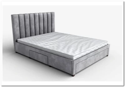 Кровать Halmar GRACE (серый) 140/200