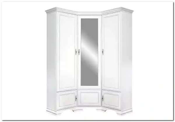 Шкаф угловой Кентаки SZFN5D белый BRW  заказать по цене 73 840 руб. в Нижнем Новгороде Шкаф угловой Кентаки SZFN5D белый BRW  заказать по цене 73 840 руб. в Нижнем Новгороде