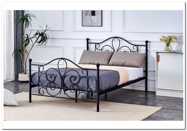 Кровать Halmar PANAMA (черный) 140/200 заказать по цене 28 094 руб. в Нижнем Новгороде