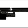 Стол Кентукки 3 140 БЕЛЫЙ МРАМОР, стекло / ЧЕРНЫЙ заказать по цене 49 950 руб. в Нижнем Новгороде