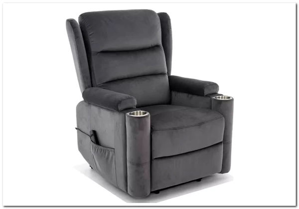 Кресло Signal MINOS Velvet Bluvel 14 раскладное (серый) заказать по цене 59 614 руб. в Нижнем Новгороде Кресло Signal MINOS Velvet Bluvel 14 раскладное (серый) заказать по цене 59 614 руб. в Нижнем Новгороде