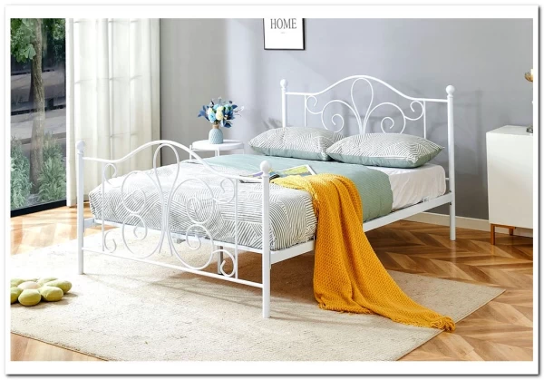 Кровать Halmar PANAMA (белый) 140/200 заказать по цене 28 094 руб. в Нижнем Новгороде