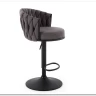 Стул барный Halmar H125 (серый/черный) заказать по цене 15 165 руб. в Нижнем Новгороде