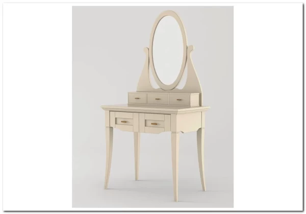 Туалетный столик с зеркалом Римини узкий заказать по цене 51 408 руб. в Нижнем Новгороде