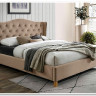Кровать Signal ASPEN VELVET BLUVEL 28 (бежевый/дуб) 160/200 заказать по цене 62 781 руб. в Нижнем Новгороде
