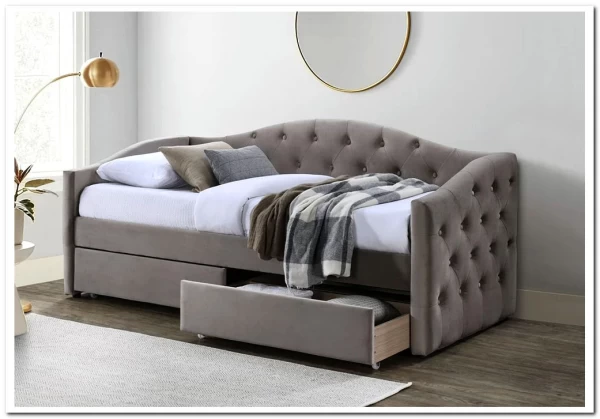 Кровать Halmar ALOHA (бежевый) 90/200 заказать по цене 56 754 руб. в Нижнем Новгороде