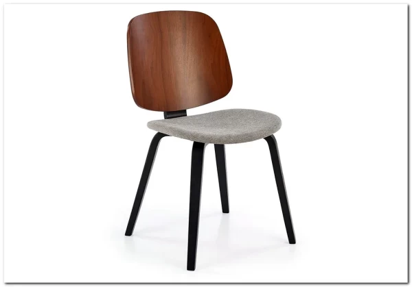 Стул кухонный Halmar K563 (серый/черный/орех) заказать по цене 15 170 руб. в Нижнем Новгороде Стул кухонный Halmar K563 (серый/черный/орех) заказать по цене 15 170 руб. в Нижнем Новгороде