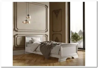 Кровать Кентаки LOZ90x200 белый BRW