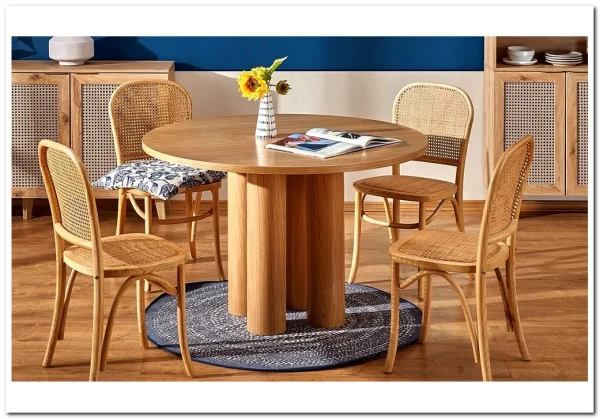 Стол обеденный Halmar ELEFANTE OKRAGLY (дуб натуральный) заказать по цене 91 748 руб. в Нижнем Новгороде