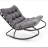 Кресло-качалка Halmar GATTO (серый) заказать по цене 23 729 руб. в Нижнем Новгороде