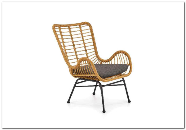 Кресло Halmar IKARO (натуральный/серый) заказать по цене 17 211 руб. в Нижнем Новгороде Кресло Halmar IKARO (натуральный/серый) заказать по цене 17 211 руб. в Нижнем Новгороде