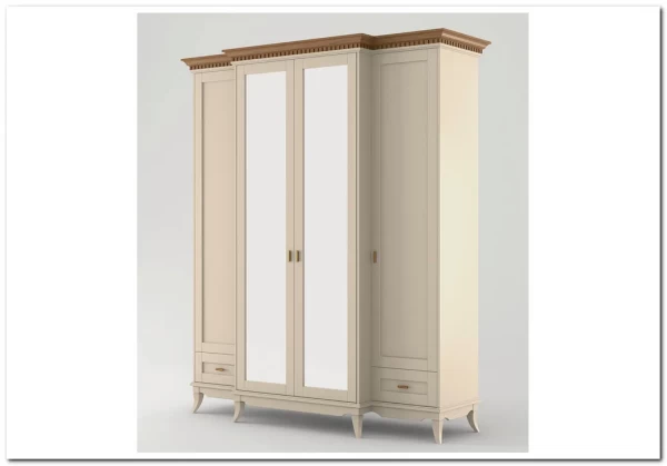 Шкаф четырехдверный Римини заказать по цене 183 969 руб. в Нижнем Новгороде