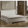 Кровать Кентаки LOZ/180+выкатные тумбы белый BRW заказать по цене 64 370 руб. в Нижнем Новгороде