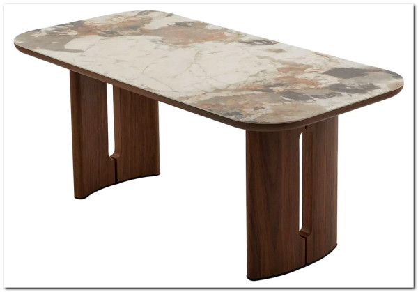 Стол BARK 180 цвет CA035, керамика / Орех, ®DISAUR заказать по цене 93 350 руб. в Нижнем Новгороде