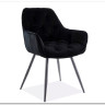 Стул кухонный Signal CHERRY Velvet Bluvel 19 (черный/черный мат) заказать по цене 14 573 руб. в Нижнем Новгороде