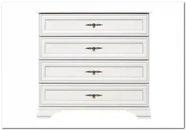 Комод Кентаки KOM4S белый BRW заказать по цене 27 370 руб. в Нижнем Новгороде Комод Кентаки KOM4S белый BRW заказать по цене 27 370 руб. в Нижнем Новгороде