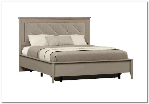 Кровать с мягким элементом Classic LOZ180x200 глиняный серый BRW заказать по цене 42 990 руб. в Нижнем Новгороде