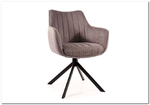 Стул кухонный SIGNAL AZALIA Brego 07 (серый/черный) заказать по цене 19 042 руб. в Нижнем Новгороде Стул кухонный SIGNAL AZALIA Brego 07 (серый/черный) заказать по цене 19 042 руб. в Нижнем Новгороде