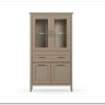 Шкаф-витрина Classic глиняный серый REG2W2D1S/170 BRW заказать по цене 35 960 руб. в Нижнем Новгороде