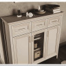 Шкаф-витрина Classic глиняный серый REG2W2D1S/170 BRW заказать по цене 35 960 руб. в Нижнем Новгороде