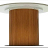 Стол MESA D120 цвет БЕЛЫЙ МРАМОР M326 / Каркас OAK, DISAUR заказать по цене 54 640 руб. в Нижнем Новгороде