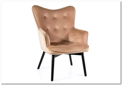 Кресло Signal CARMEN VELVET (бежевый)