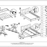 Кровать SANDY 160/200 Halmar заказать по цене 55 842 руб. в Нижнем Новгороде