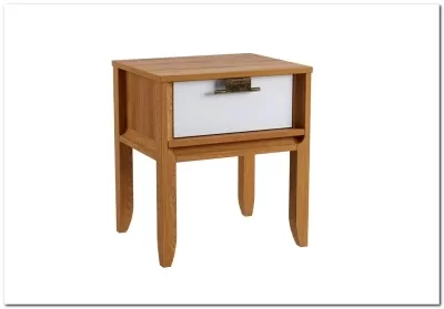 Тумба прикроватная Бридж с 1 ящиком на ножках из массива сосны