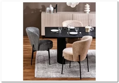 Стул кухонный Halmar K590 (серый/черный)