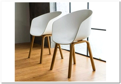 Стул кухонный SIGNAL EGO белый/дуб